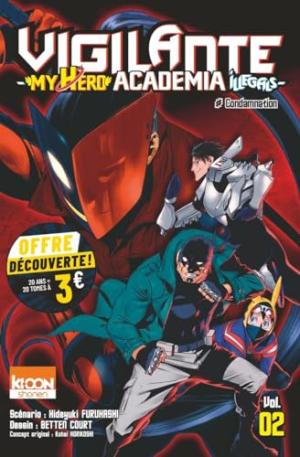 couverture, jaquette Vigilante - My Hero Academia illegals 2 Tome à 3€ (Ki-oon) Manga