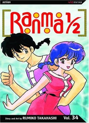 couverture, jaquette Ranma 1/2 34  (Viz media) Manga