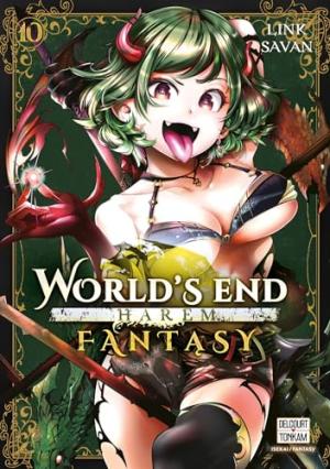 couverture, jaquette World's end harem fantasy 10  (delcourt / tonkam) Manga