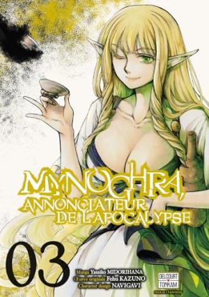 couverture, jaquette Mynoghra - Annonciateur de l'apocalypse 3  (delcourt / tonkam) Manga
