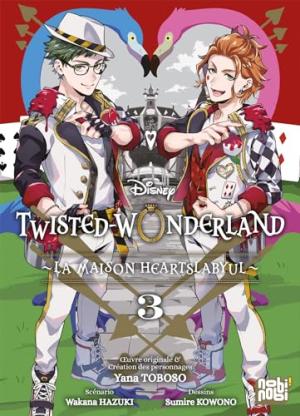 couverture, jaquette Twisted-Wonderland - La Maison Heartslabyul 3  (nobi nobi!) Manga
