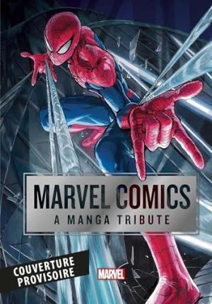 couverture, jaquette Marvel : A manga tribute 