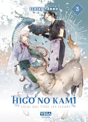couverture, jaquette Higo no kami, celui qui tisse les fleurs 3  (vega-dupuis) Manga