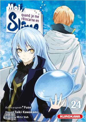 couverture, jaquette Moi, quand je me réincarne en slime 24  (Kurokawa) Manga