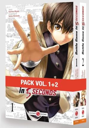 couverture, jaquette Battle Game in 5 seconds 1  - vol. 01 et 02Pack promo - édition limitée (doki-doki) Manga