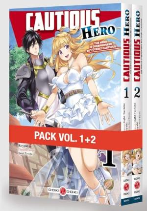 couverture, jaquette Cautious hero 1  - vol. 01 et 02Pack promo - édition limitée (doki-doki) Manga