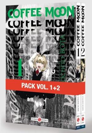couverture, jaquette Coffee Moon 1  - vol. 01 et 02Pack promo - édition limitée (doki-doki) Manga