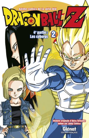 couverture, jaquette Dragon Ball Z - 4ème partie : Les cyborgs 2  (Glénat Manga) Anime comics