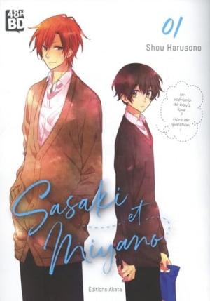 couverture, jaquette Sasaki et Miyano  48H BD 2024 (akata) Manga