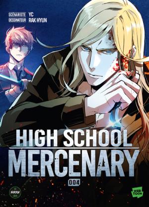 couverture, jaquette High School Mercenary 4  (michel lafon) Webtoon