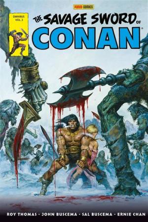 The Savage Sword of Conan 3 TPB hardcover (cartonnée)