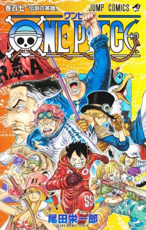 couverture, jaquette One Piece 107  (Shueisha) Manga