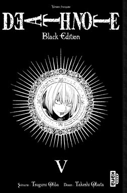 couverture, jaquette Death Note 5 Double - Black Edition (kana) Manga