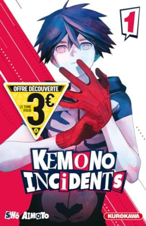 couverture, jaquette Kemono incidents 1 Découverte (Kurokawa) Manga