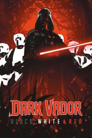 Dark Vador - Black, White & Red 1