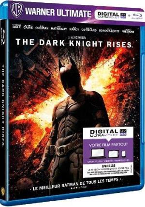  0 - Batman - The Dark Knight Rises - Blu-ray - DC COMICS [Warner Ultimate (Blu-ray + Copie digitale UltraViolet)]