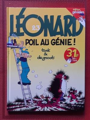 couverture, jaquette Léonard 23  - Poil Au Genie !Prix de génie (Appro) BD