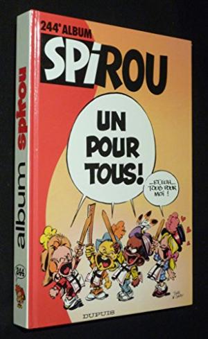 couverture, jaquette ###NON CLASSE### 244  - Album Spirou, tome 244Recueil (dupuis) Inconnu