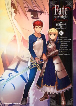 couverture, jaquette Fate Stay Night 14  (Kadokawa) Manga