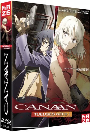 couverture, jaquette CANAAN  Intégrale DVD (Kaze) Série TV animée