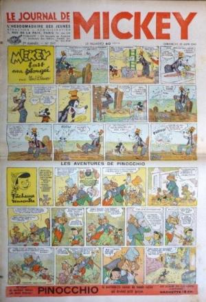 couverture, jaquette Le journal de Mickey - Première série 297  - numéro 297 (Opéra Mundi) Périodique