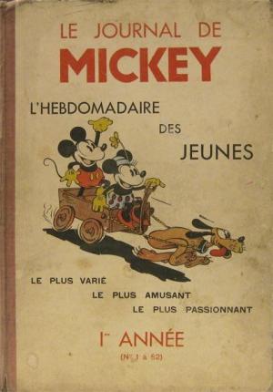 couverture, jaquette Le journal de Mickey - Première série 1  - Recueil 1: numéros 1 à 52recueil (Opéra Mundi) Périodique