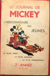 couverture, jaquette Le journal de Mickey - Première série 2  - recueil 2: numéros 53 à 104 recueil (Opéra Mundi) Périodique
