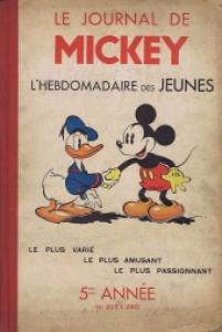 couverture, jaquette Le journal de Mickey - Première série 5  - Recueil 5: numéros 209 à 260recueil (Opéra Mundi) Périodique