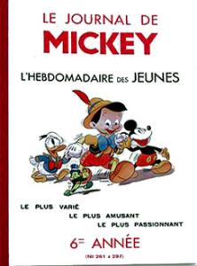 couverture, jaquette Le journal de Mickey - Première série 6  - Recueil numéro 6: numéros 261 à 295recueil (Opéra Mundi) Périodique