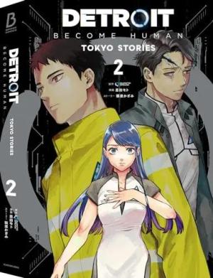 couverture, jaquette Detroit : Become Human -Tokyo Stories 2  (Kadokawa) Manga
