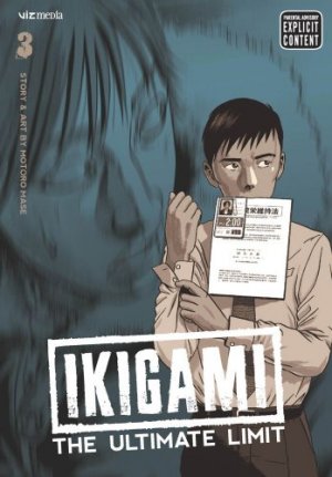 couverture, jaquette Ikigami - Préavis de Mort 3 Américaine (Viz media) Manga