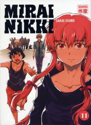 couverture, jaquette Mirai Nikki 11  (casterman manga) Manga