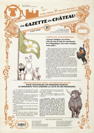 La gazette du château des animaux 13 Edition journal