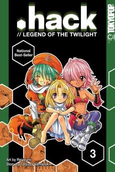 couverture, jaquette .Hack// Le Bracelet Du Crépuscule 3 Américaine (Tokyopop) Manga