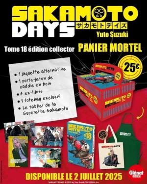 Sakamoto Days 18 Panier mortel