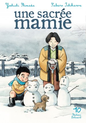 couverture, jaquette Une Sacrée Mamie 10  (Delcourt Manga) Manga
