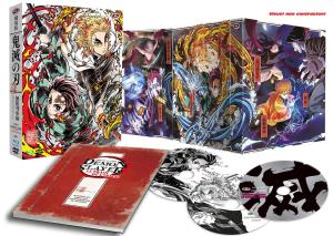 Demon Slayer : Le Train de l'Infini  Coffret Combot Blu-ray + DVD + CD Audio