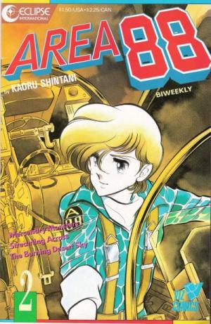 couverture, jaquette Area 88 2 v1 (1987-1988) (Eclipse Comics) Manga