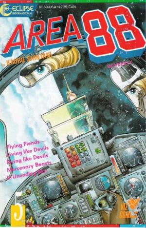 couverture, jaquette Area 88 5 v1 (1987-1988) (Eclipse Comics) Manga