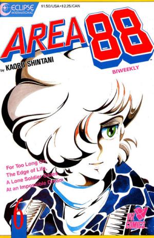 couverture, jaquette Area 88 6 v1 (1987-1988) (Eclipse Comics) Manga