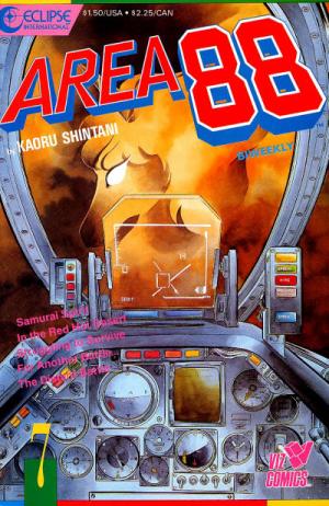couverture, jaquette Area 88 7 v1 (1987-1988) (Eclipse Comics) Manga