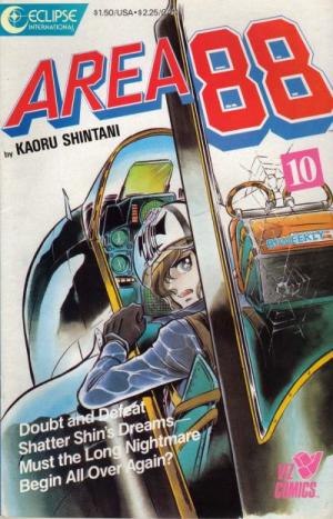 couverture, jaquette Area 88 10 v1 (1987-1988) (Eclipse Comics) Manga