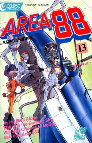 couverture, jaquette Area 88 13 v1 (1987-1988) (Eclipse Comics) Manga