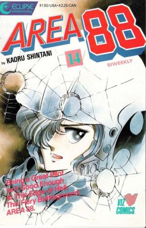 couverture, jaquette Area 88 14 v1 (1987-1988) (Eclipse Comics) Manga