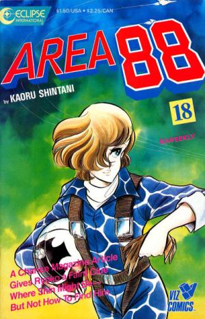 couverture, jaquette Area 88 18 v1 (1987-1988) (Eclipse Comics) Manga