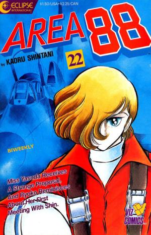 couverture, jaquette Area 88 22 v1 (1987-1988) (Eclipse Comics) Manga