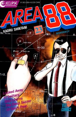couverture, jaquette Area 88 23 v1 (1987-1988) (Eclipse Comics) Manga