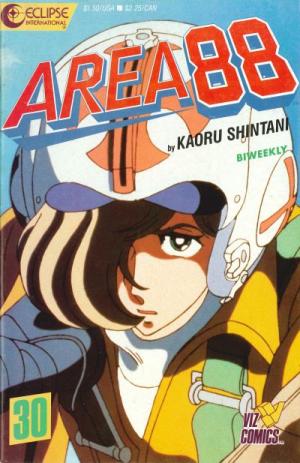 couverture, jaquette Area 88 30 v1 (1987-1988) (Eclipse Comics) Manga