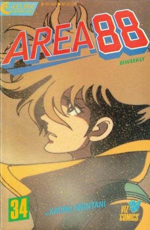 couverture, jaquette Area 88 34 v1 (1987-1988) (Eclipse Comics) Manga