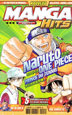 couverture, jaquette Manga Hits 3  (M6 productions) Magazine de prépublication